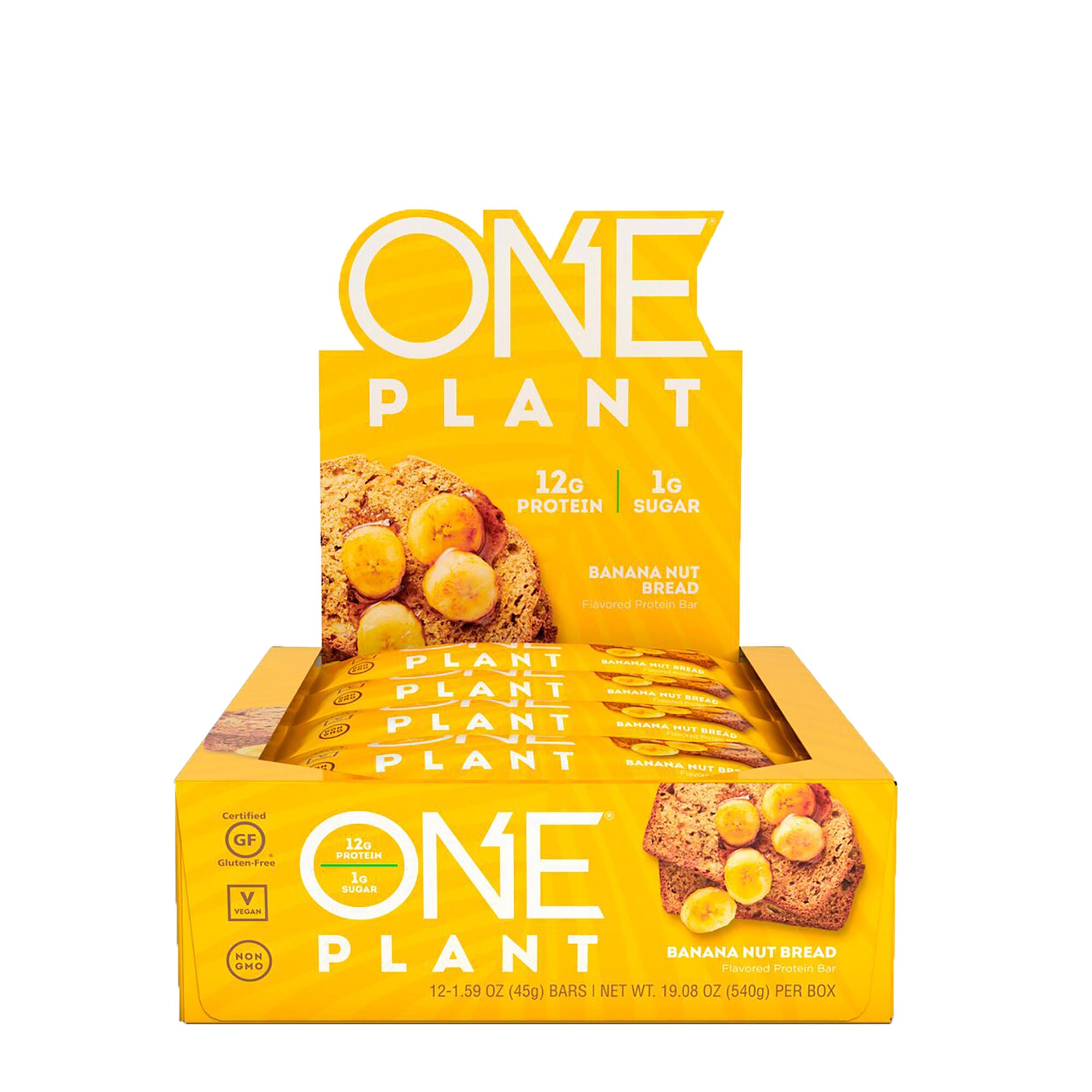 Plant Banana Nut Bread Protein Bar Banana Nut Bread GNC